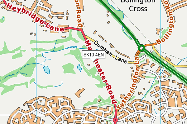 SK10 4EN map - OS VectorMap District (Ordnance Survey)