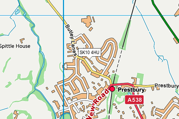 Map of BUTLEY DEVELOPMENTS LIMITED at district scale