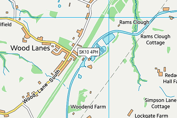 SK10 4PH map - OS VectorMap District (Ordnance Survey)