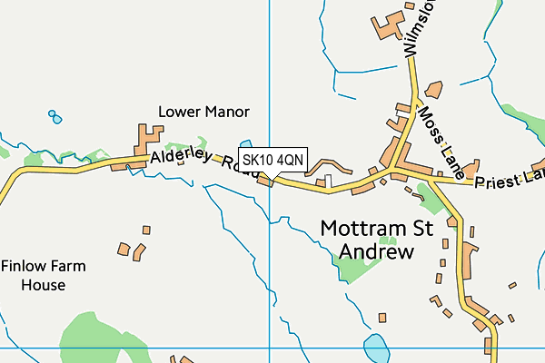 SK10 4QN map - OS VectorMap District (Ordnance Survey)