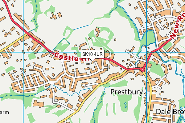 Map of GORDONS PROPERTIES (MACCLESFIELD) LIMITED at district scale