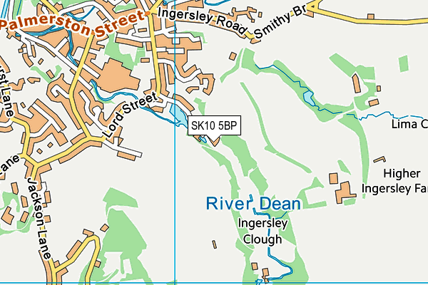 Map of RUN WALK DRAW LTD at district scale