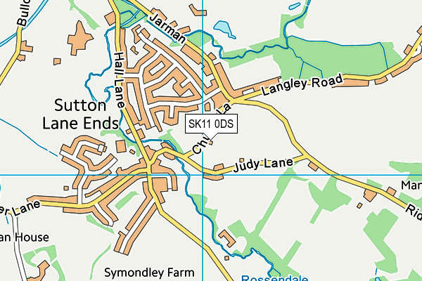 Map of HANNAH HOMES LTD at district scale