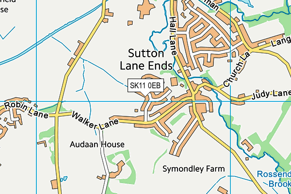 Map of SUTTON VILLAGE PROPERTY HOLDINGS LTD at district scale