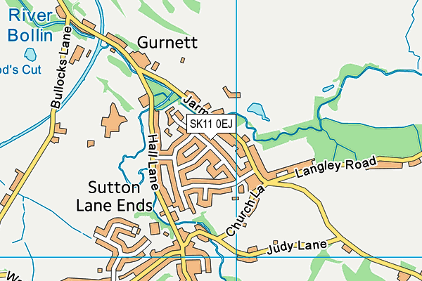 Map of SARAH TEAGLE LTD at district scale