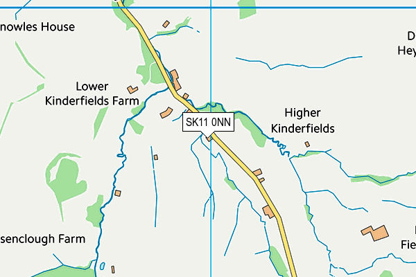 SK11 0NN map - OS VectorMap District (Ordnance Survey)