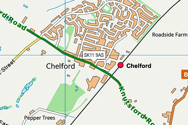 Map of CHELFORD FARM SUPPLIES LIMITED at district scale