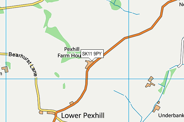 Map of BELL MEADOW LIMITED at district scale
