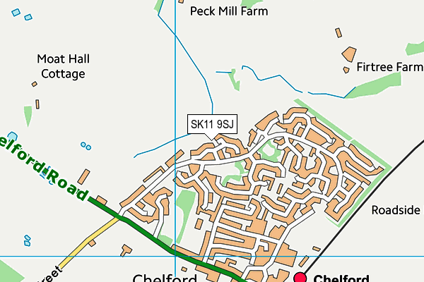 Map of DOBELLS LIMITED at district scale