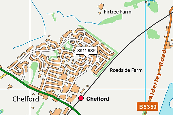 Map of SALON AND SISTERS LTD at district scale