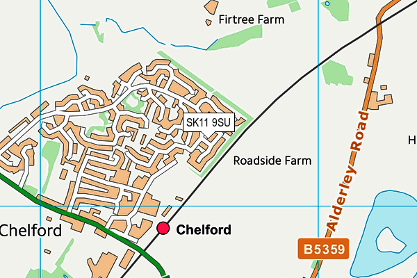 Map of COTEBROOK HOME LIMITED at district scale