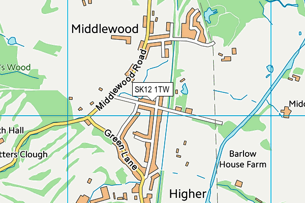 Map of JANDA (UK) LTD at district scale