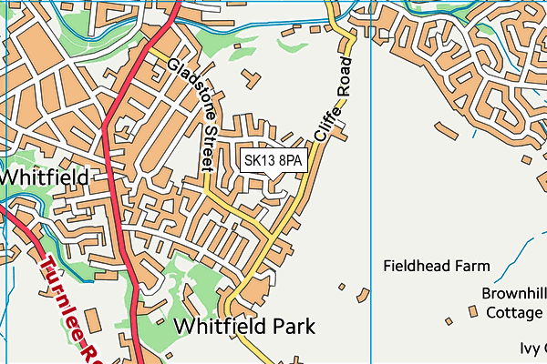 Map of DANES GARDEN AND HANDYMAN SERVICES LTD at district scale