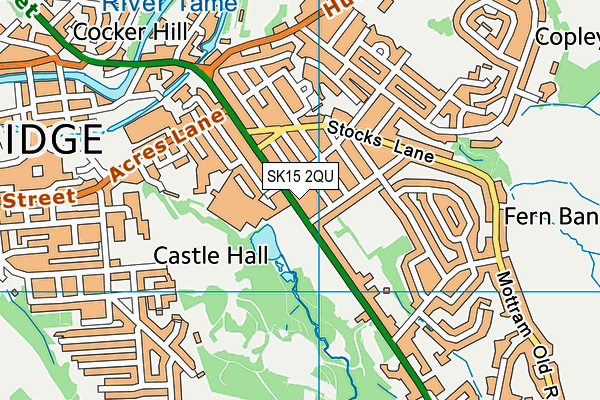 Map of A WILSON ESTATES SALES LTD at district scale