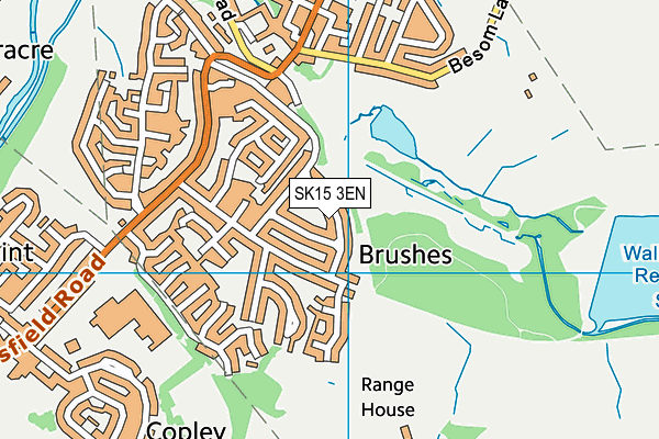 SK15 3EN map - OS VectorMap District (Ordnance Survey)