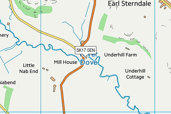 SK17 0EN map - OS VectorMap District (Ordnance Survey)