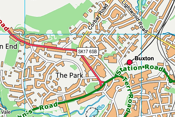 Map of URMSTON BKB LIMITED at district scale