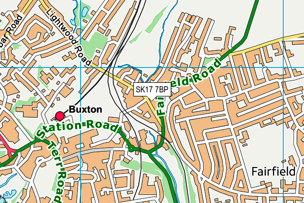 Map of LIGHTWOOD GARAGE (BUXTON) LIMITED at district scale
