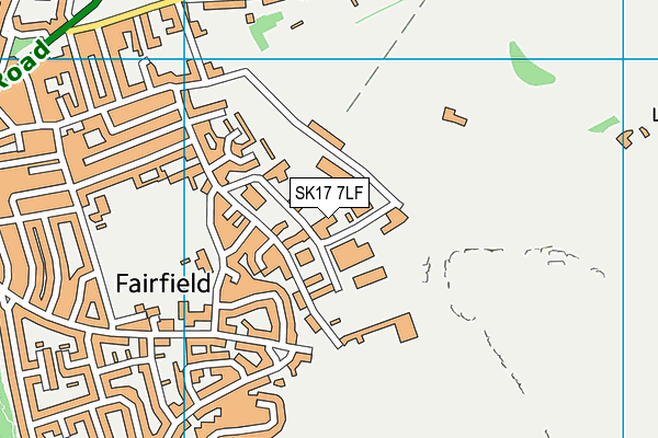 Map of FAIRFIELD BUILDERS SUPPLIES LIMITED at district scale