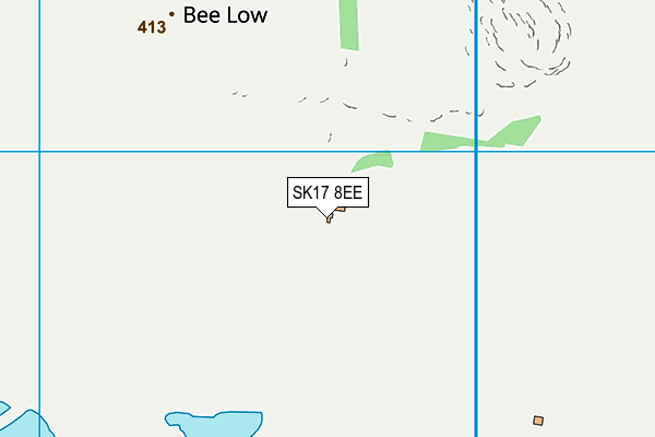 SK17 8EE map - OS VectorMap District (Ordnance Survey)