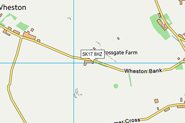 SK17 8HZ map - OS VectorMap District (Ordnance Survey)