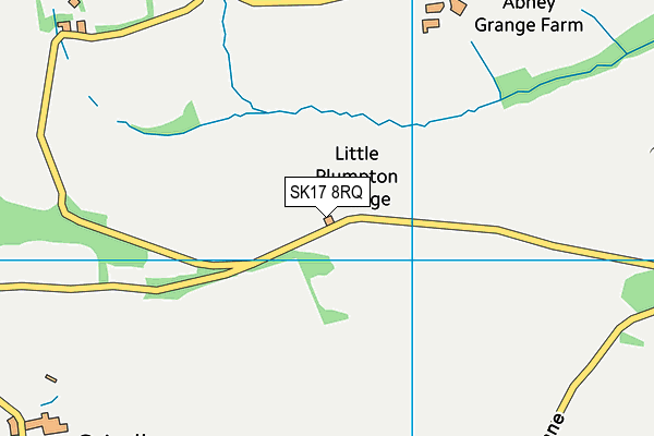 SK17 8RQ map - OS VectorMap District (Ordnance Survey)