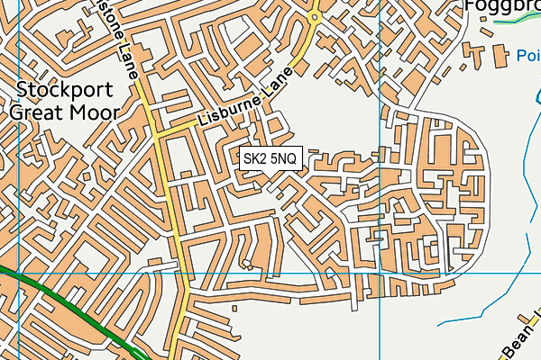 SK2 5NQ map - OS VectorMap District (Ordnance Survey)