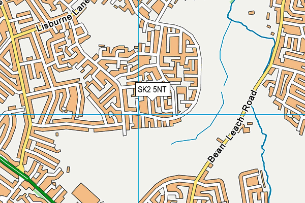 SK2 5NT map - OS VectorMap District (Ordnance Survey)