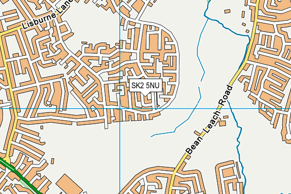 SK2 5NU map - OS VectorMap District (Ordnance Survey)