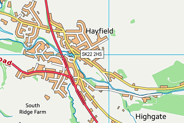 Map of ROSIE LEE HAYFIELD LIMITED at district scale
