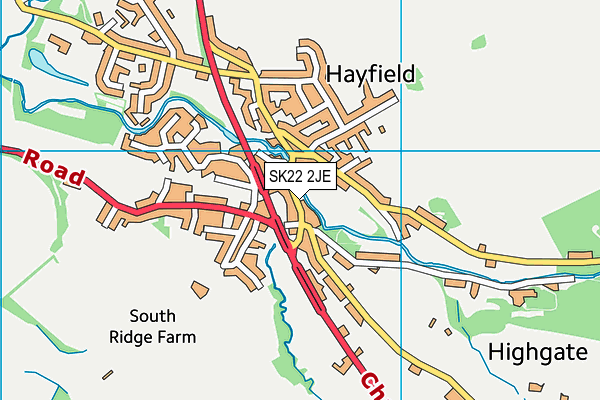 Map of TAKING THE LEAD HAYFIELD LTD at district scale