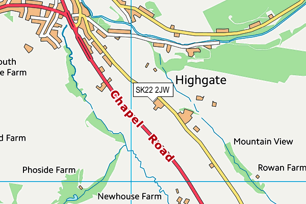 Map of HIGHGATA CONSULTING LIMITED at district scale