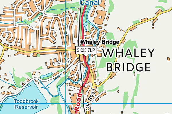 Map of WHALEY KEBAB LTD at district scale