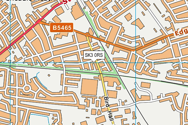 SK3 0RS map - OS VectorMap District (Ordnance Survey)