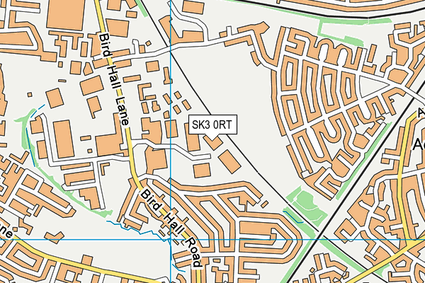 SK3 0RT map - OS VectorMap District (Ordnance Survey)