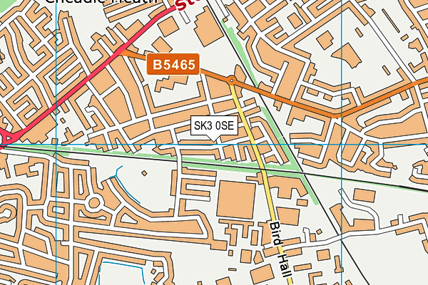 SK3 0SE map - OS VectorMap District (Ordnance Survey)
