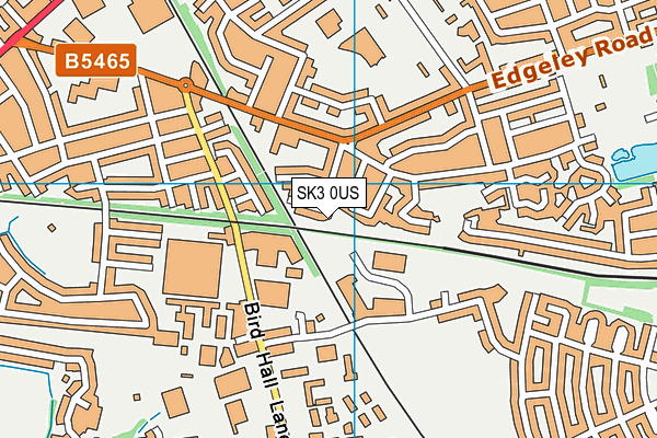 SK3 0US map - OS VectorMap District (Ordnance Survey)