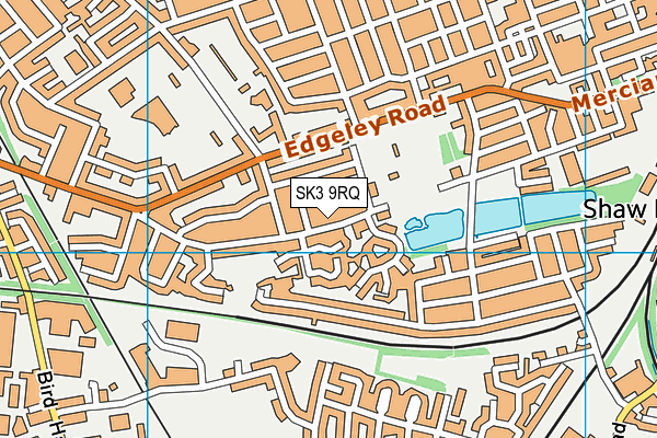 SK3 9RQ map - OS VectorMap District (Ordnance Survey)