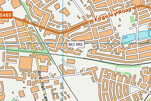 SK3 9RS map - OS VectorMap District (Ordnance Survey)