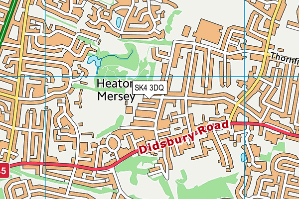 SK4 3DQ map - OS VectorMap District (Ordnance Survey)