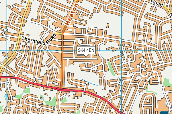 SK4 4EN map - OS VectorMap District (Ordnance Survey)