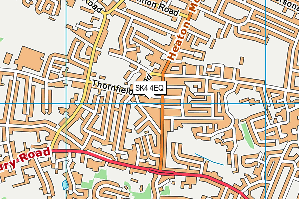 SK4 4EQ map - OS VectorMap District (Ordnance Survey)