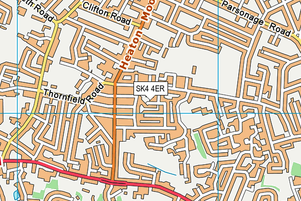 SK4 4ER map - OS VectorMap District (Ordnance Survey)