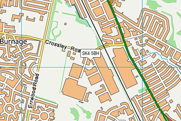 Map of CROWTHER COURT LIMITED at district scale