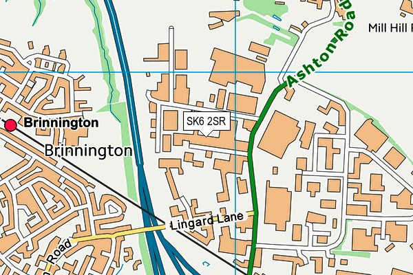 Map of HEALEY AND SPROWSON LIMITED at district scale