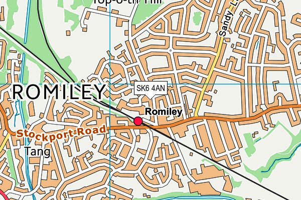 Map of 3RD BROTHER ROMILEY LTD at district scale