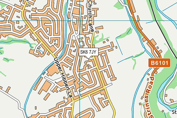 Map of MARPLE PLUMBER LTD at district scale