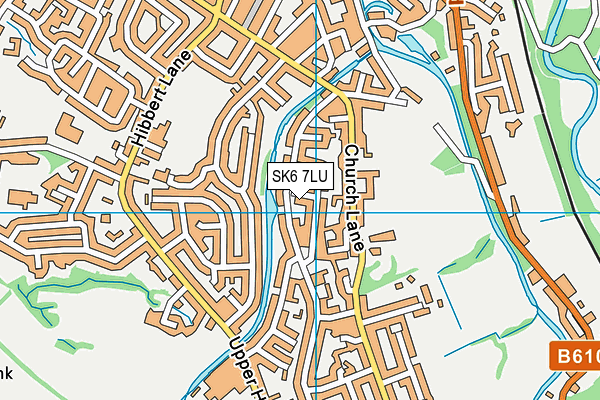 SK6 7LU map - OS VectorMap District (Ordnance Survey)