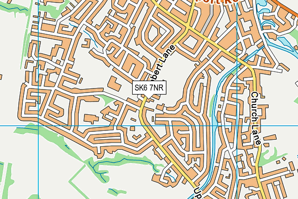SK6 7NR map - OS VectorMap District (Ordnance Survey)