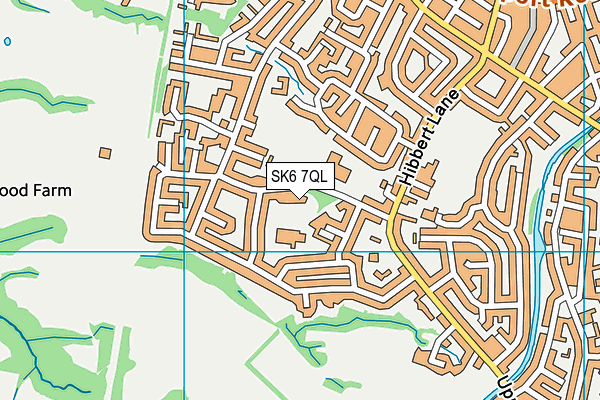 SK6 7QL map - OS VectorMap District (Ordnance Survey)